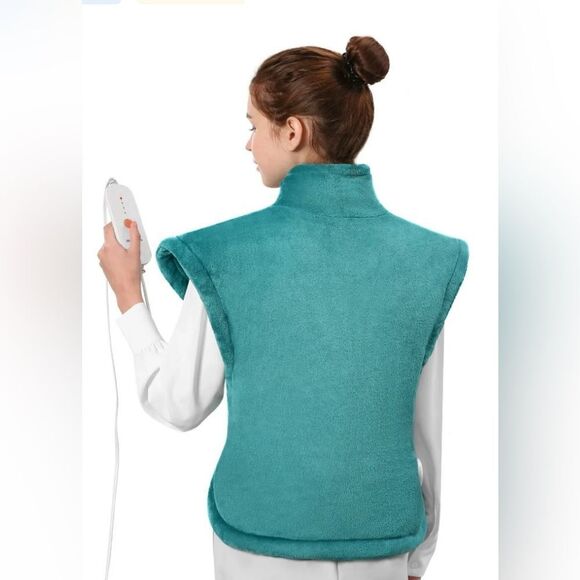 MaxKare Large Heating Pad, 4 Heat Settings, Auto Shut-Off, 24” x 33” - NIB - Picture 2 of 10